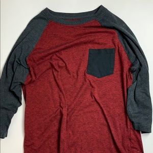 Retrofit Tri Color Baseball Tee